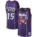 "Maillot Swingman Mitchell & Ness Vince Carter violet Toronto Raptors 1998/99 Big & Tall Hardwood Classics pour hommes - Homme Taille: 4XT"