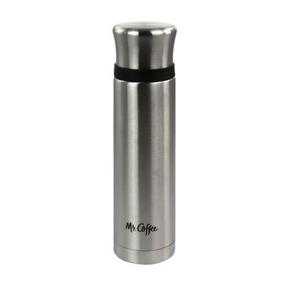 Mr. Coffee 23oz Stainless Steel Thermal Travel Bottle