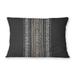 SURF BLACK Indoor|Outdoor Lumbar Pillow By Kavka Designs