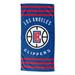 NBA 620 Clippers Stripes Beach Towel - 30x60