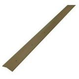 M-D Antique Brass Fluted 2 In. x 36 In. Aluminum Carpet Trim 43381