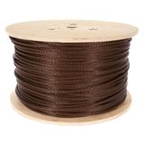 Golberg Braided Nylon Rope with Galvanized Wire Core - High Tensile Strength Cable Halyard for Flagpoles - 1/4 Inch x 50 Feet