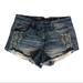 American Eagle Outfitters Shorts | American Eagle Festival Print High Rise Short | Color: Blue | Size: 6