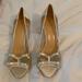 Kate Spade Shoes | Kate Spade Cream Silk Heels For Wedding Or Other Special Occasion | Color: Cream/White | Size: 9