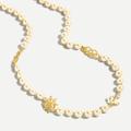 J. Crew Jewelry | Nautical Charm Pearl Necklace | Color: Gold/White | Size: Os