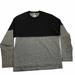 Adidas Sweaters | Adidas Sweatshirt Pullover Black Gray Striped L | Color: Black/Gray | Size: L