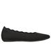 Skechers Women's Cleo 2.0 - Love Spell Flats | Size 10.0 | Black | Textile | Vegan | Machine Washable