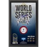 Dustin May Los Angeles Dodgers Framed Autographed 2020 World Series Baseball Shadowbox