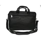 Practical Expandable Leather Laptop Briefcase