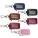 6 Colors Double Layers PU Leather Storage Car Keys Bag Home Keys Holder Organizer Wallet Key Pouch