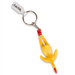 RUBBER CHICKEN KEYRING Gag Gift Archie McPhee