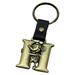 Mickey Mouse Letter H Brass Key Chain