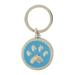 Hillman Group 701539 Paw Print Key Chain - 3 Piece