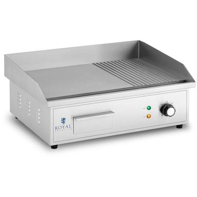 Royal Catering - Elektro Grillplatte Grillplatte Elektro Grill 548 x 350 mm 3.000 w