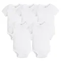 5 pièces/lot vêtements pour nouveau-né 2018 Body d'été pour bébé 100% coton blanc enfants