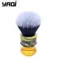 Yaqi – Sagrada Familia noir/blanc 24MM manche en fibre de résine synthétique brosse de rasage