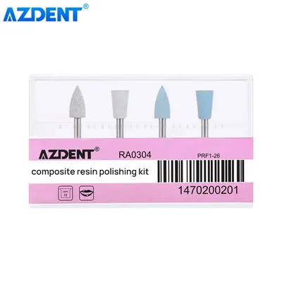 AZDENT – Kit de polissage pour résine Composite dentaire outil de soins dentaires RA 0304 pour une