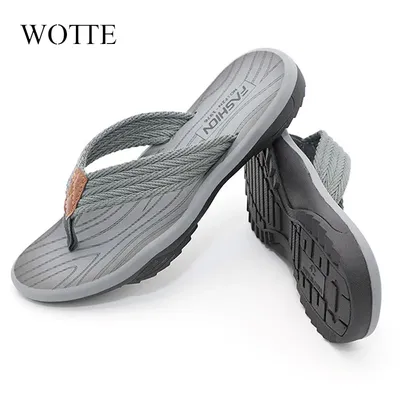 Tongs d'été pour hommes pantoufles de plage coordonnantes chaussures de haute qualité douces et