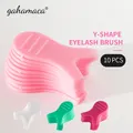 GAHAMACA – faux-cils en Silicone en forme de Y recourbe-cils rehausseur Extension brosse à