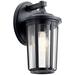 Kichler Fairfield 14 1/2" High Black Outdoor Wall Light