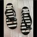 Kate Spade Shoes | Kate Spade Sandals | Color: Black/White | Size: 7