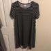 Lularoe Dresses | Lularoe S Jessie Euc (Worn Once) | Color: Black/Gray | Size: S