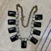 J. Crew Jewelry | J. Crew Crystal And Black Statement Necklace | Color: Black | Size: See Listing