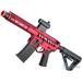 EMG F-1 Firearms PDW AR15 eSilverEdge Airsoft AEG Training Rifle 3G Style 2 RS3 Red UPDW-R