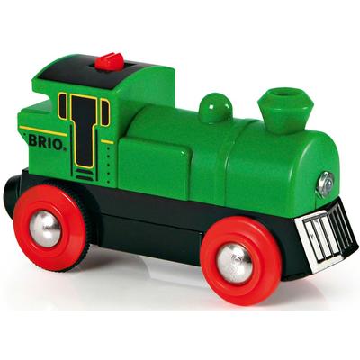 BRIO Spielzeug-Eisenbahn WORLD Speedy Green Batterielok, mit LichtfunktionMade in Europe, FSC - schützt Wald weltweit grün Kinder Ab 3-5 Jahren Altersempfehlung