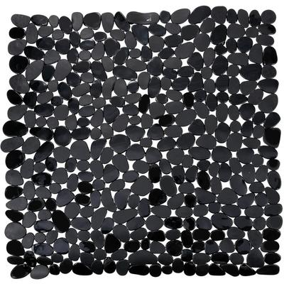 Duscheinlage Paradise Black, 54 x 54 cm, Schwarz, Kunststoff (tpr) schwarz - schwarz - Wenko