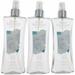 Fresh White Musk by Body Fantasies 8 oz Fragrance Body Spray for Women - Pack of 3