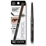 Revlon ColorStay Waterproof Eyeliner Pencil 24HR Wear Built-in Sharpener 203 Brown 0.01 oz