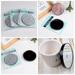 5X 10X 15X Smooth Surface Makeup Mirror Bathroom Magnifying Glass Portable Light Round Suction Cup Cosmetic Single-sided Tool