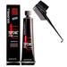 Goldwell Original TOPCHIC Cream Permanent Hair Color (w/ Sleek Premium Carbon 3-in-1 Comb & Brush) Topchick Top Chic Chick Haircolor Dye (5RB Dark Red Beech (2.1 oz tube))