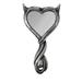 The Vault Resin Devil S Heart Hand Mirror