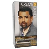 Creme Of Nature Gel Men Hair Color Mustache Kit Rich Black Pack of 6