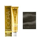 Schwarzkopf Professional Igora Royal Absolutes Hair Color (2.1 oz) (7-10 Medium Blonde Cendre Natural)