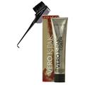 9B JOICO Vero K-PAK Color Permanent Cream Hair Color Dye K-Pack Haircolor - Pack of 6 w/ Sleek 3-in-1 Brush Comb