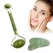 Double Head Facial Beauty Jade Massage Derma Roller