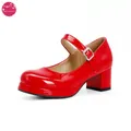 Chaussures à plateforme Sweet Lolita pour femmes et filles chaussures Mary Janes grande taille