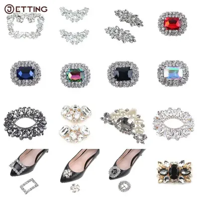 Clips de Chaussures en Clip pour Femme Décorations Élégantes Ornement en Strass Patients