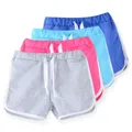 SheeCute-Vêtements pour enfants pantalons de plage courts couleur bonbon pour garçons et filles