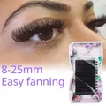 Yelix-Extensions de cils Easy Fanning Faux cils doux Volume Russe Cils naturels Cils