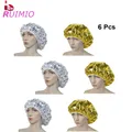 Capuchon de traitement des cheveux en aluminium feuille en profondeur réutilisable colorant