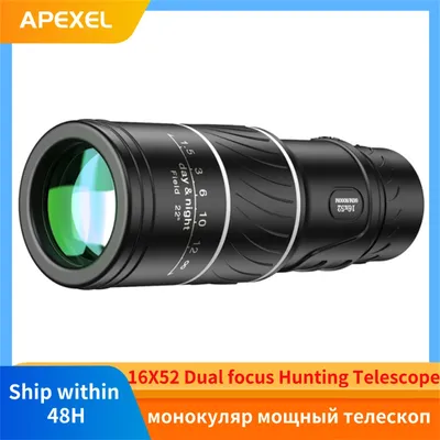 APEXEL Télescope Monoculaire Puissant Longue Portée HD Super Zoom Vue Optique pour Sport de Plein