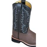 Smoky Mountain Kid's Tyler Brown/Black Cowboy Boots 1625