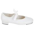 Danshuz Girl's Value Comfort Tap Shoes White Synthetic 11 Child M