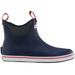 Xtratuf Men's 6" Navy Ankle Deck Boots w/ Full Rubber Construction - Size 12