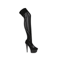 609-MEI, 6" Stiletto Stocking Thigh High Boot