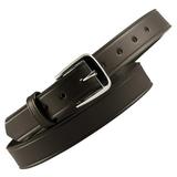 Boston Leather 1-14 Garrison Leather Belt - 32 - Brown